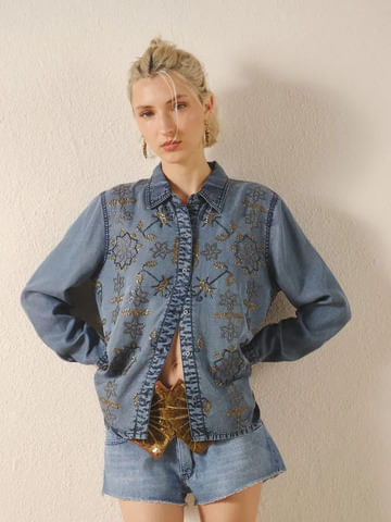 Rapsodia Blusas y Camisas Denim