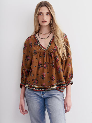 Rapsodia Blusas y Camisas con Estampado