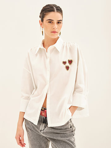 Rapsodia Blusas y Camisas de Manga Larga