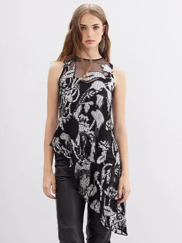 Rapsodia Blusas y Camisas de Manga Corta