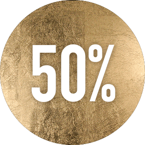 50%