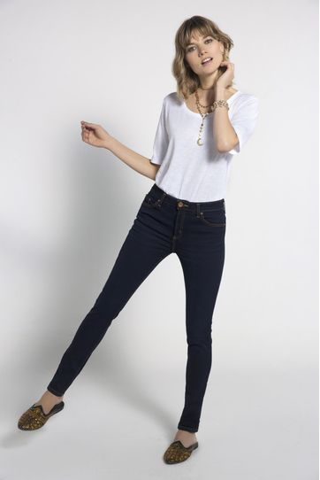 

Jeans Almeria Rapsodia Dark Talla: XS y color: azul