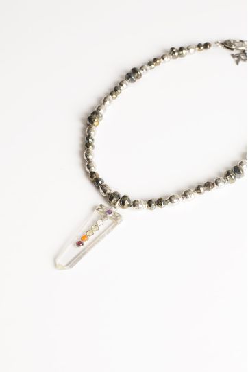 

Collar Ethnic Rapsodia Chakra Talla: Unitalla y color: blanco