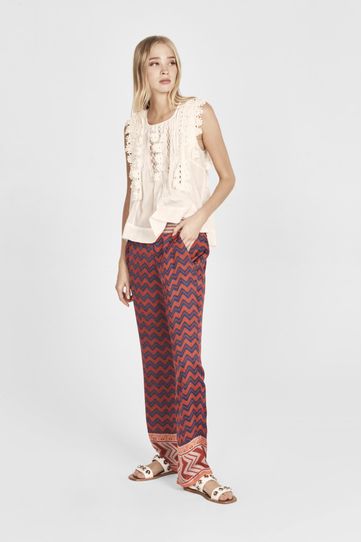 

Pantalón Lorelei Rapsodia Salvik Talla: L y color: azul