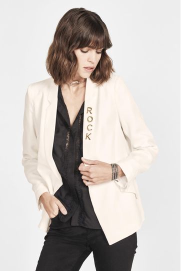 

Saco Borya Rapsodia Fan Talla: L y color: blanco