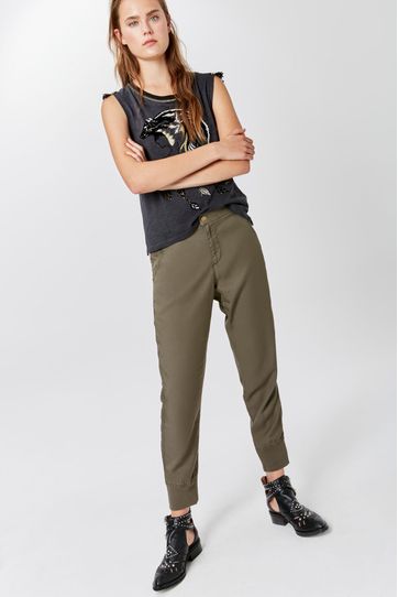 

Pantalón Jolinita Rapsodia Talla: XS y color: verde