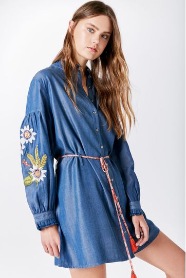 

Vestido Komo Rapsodia Talla: M y color: azul