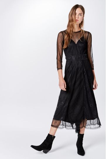 

Vestido Indo Rapsodia Talla: S y color: negro