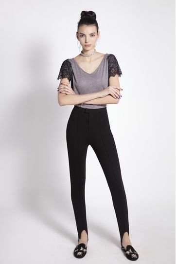

Pantalón Frida Rapsodia Talla: XL y color: negro
