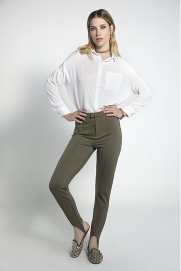 

Pantalón Frida Rapsodia Talla: XS y color: verde