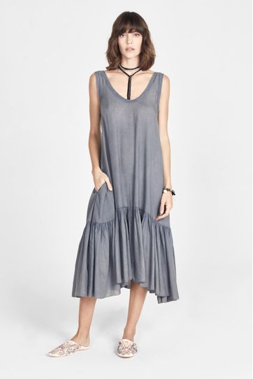 

Vestido Kimry Rapsodia talla: L y color: gris
