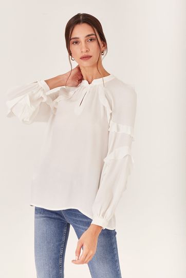 

Camisa Yawo Rapsodia Florence talla: L y color: blanco