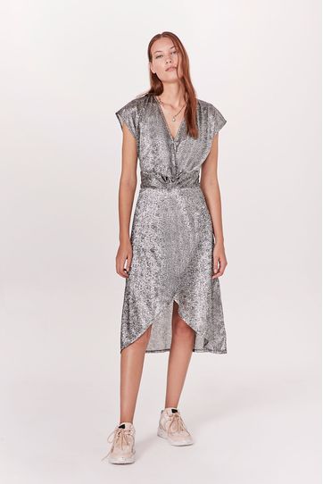

Vestido Marine Rapsodia Lix talla: L y color: plata