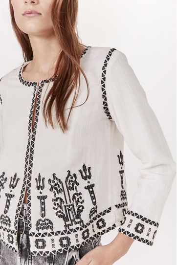 

Saco Block Rapsodia Bisal talla: XL y color: crudo