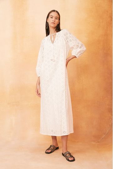 

Vestido Eko Rapsodia Talla: M y color: blanco