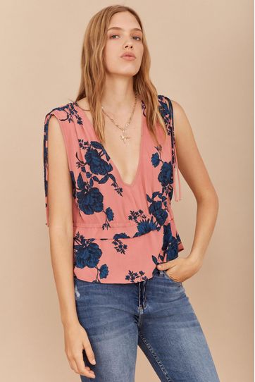 

Top Akasuki Rapsodia Floral Talla: XS y color: rosa