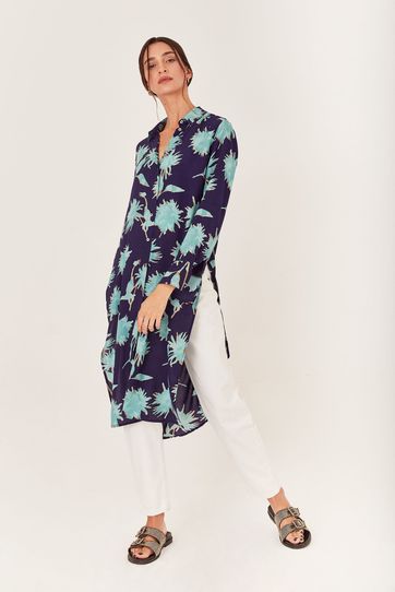 

Camisa Gunjeet Rapsodia Long Kiwii Talla: S y color: acqua