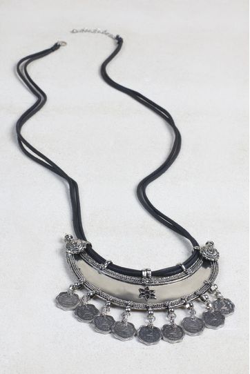 

Collar Raquel Rapsodia Talla: U y color: plata vieja