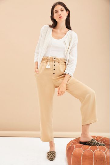 

Pantalón Sato Rapsodia Talla: M y color: camel