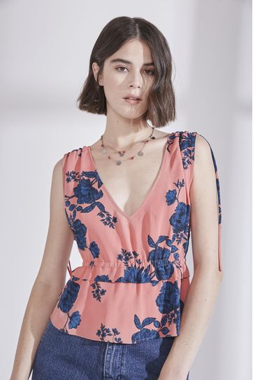 

Top Akasuki Rapsodia Floral D Talla: XS y color: rosa