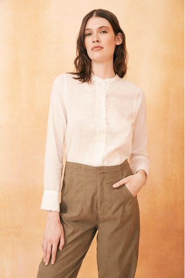 

Camisa Jerome Rapsodia Short Talla: M y color: blanco