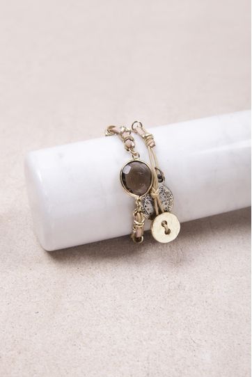 

Pulsera Antoniet Rapsodia Talla: U y color: beige
