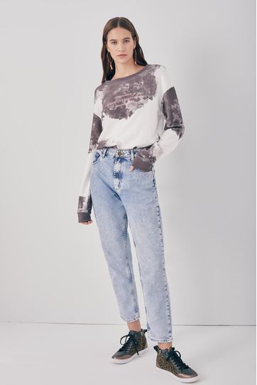 

Jeans Straight Nico Bleach New Rapsodia Talla: XXS y color: azul