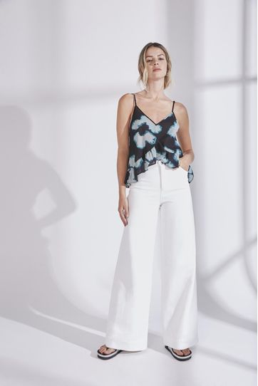 

Jeans Flare Tina Off White Rapsodia Talla: XXS y color: blanco