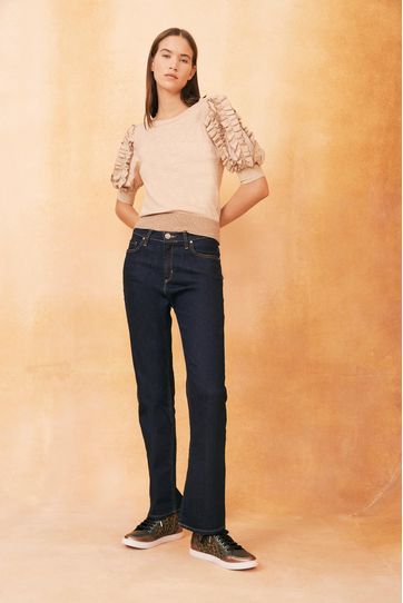 

Jeans Straight Nina Dusk Rapsodia Talla: XS y color: azul