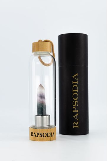 

Termo De Rapsodia Vidrio Con Flourita Y Bambu Talla: U y color: multicolor