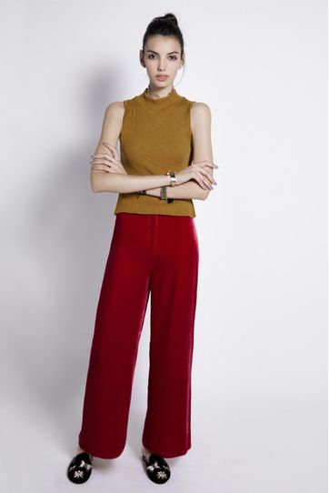 

Pantalón Nala Rapsodia Talla: S y color: rojo