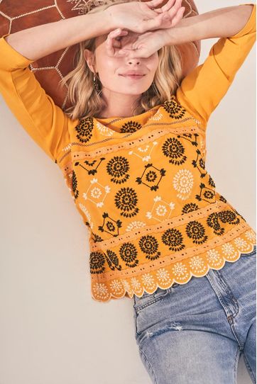

Camisa Shizen Rapsodia Talla: XS y color: mostaza