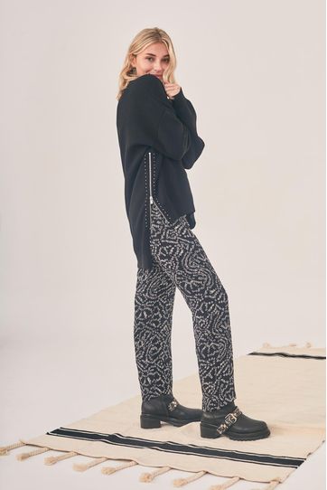 

Pantalón Kudu Rapsodia Dots Talla: S y color: negro