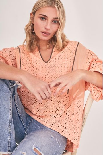 

Camisa Lace Rapsodia Star Talla: XS y color: rosa