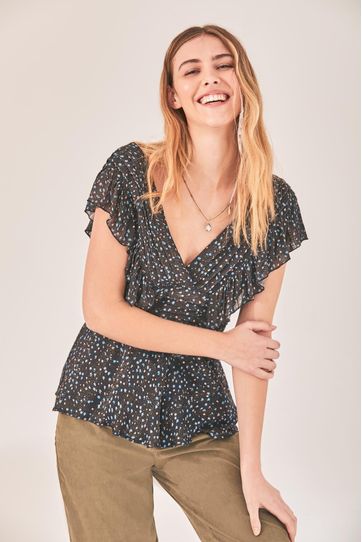 

Top Sequins Rapsodia Talla: XS y color: azul