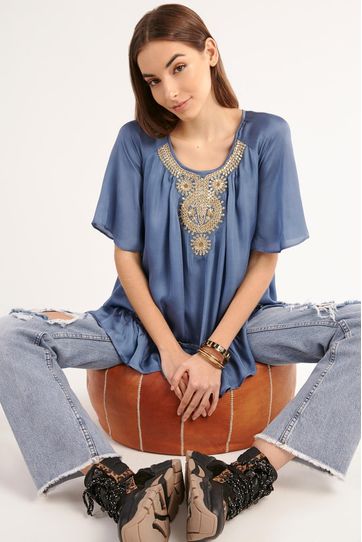 

Top Seryoga Rapsodia New Talla: L y color: azul