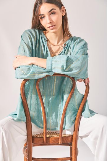 

Camisa Nico Rapsodia New Talla: L y color: acqua