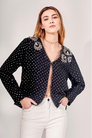 

Saco Ella Rapsodia Stars Talla: M y color: negro