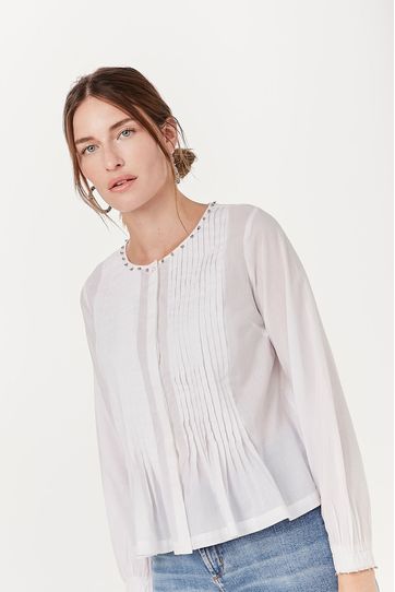 

Camisa Manish Rapsodia Talla: S y color: blanco