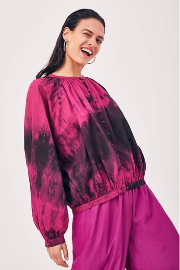 

Camisa Baptiste Rapsodia Sounds Talla: L y color: fucsia