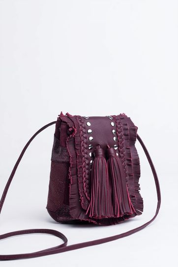 

Bolsa Paris Rapsodia Desert Talla: U y color: bordo