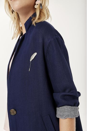 

Tapado Nisha Rapsodia Plain Talla: L y color: azul