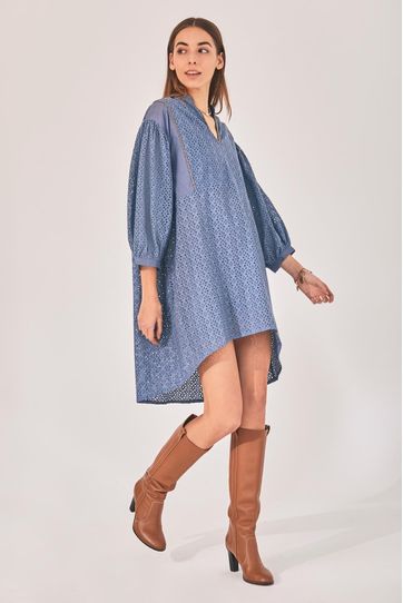 

Túnica Lace Rapsodia Star Talla: XS y color: celeste