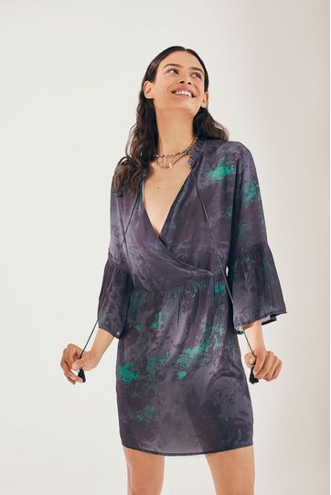 

Vestido Kalet Rapsodia Ella Talla: XS y color: azul