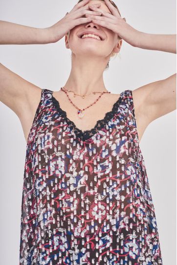 

Top Cayetina Rapsodia Saree A Talla: S y color: gris