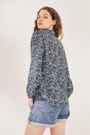 

Camisa Animal Rapsodia Glen Talla: L y color: Azul