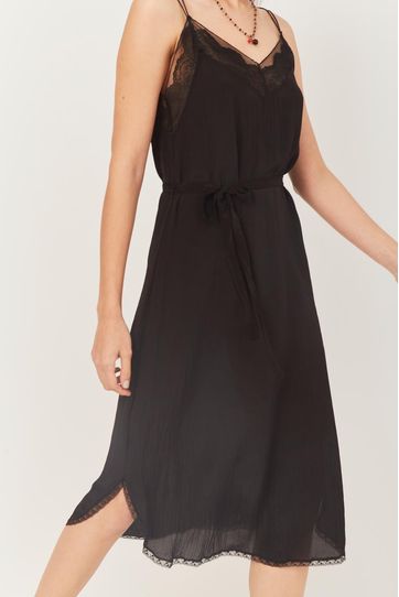 

Vestido Juli Rapsodia Encaje D Talla: M y color: Negro