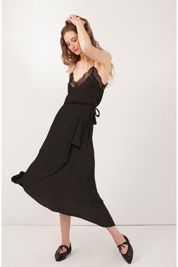 

Falda Midi Sol Rapsodia Luna D Talla: XL y color: Negro