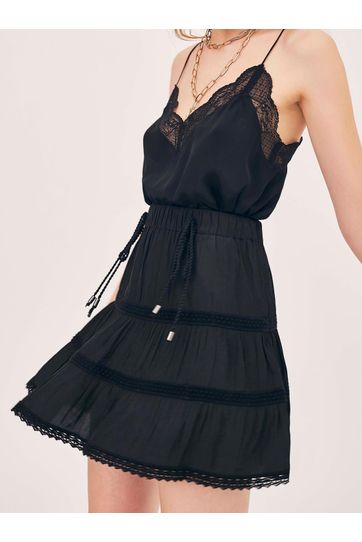 

Falda Midi Tagin Rapsodia Luna D Talla: XS y color: Negro