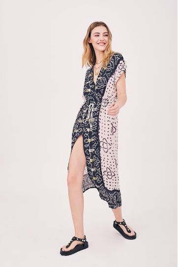 

Vestido Buganda Rapsodia Rafiki Talla: XL y color: crudo